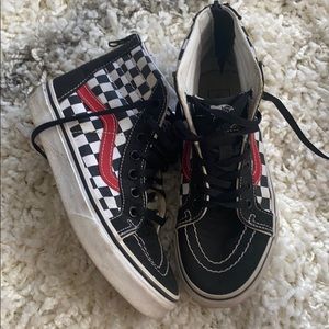 High top kids vans